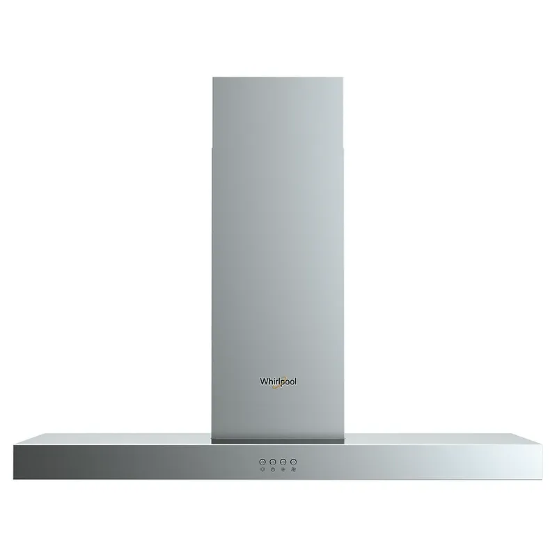 Campana De Pared 90 cm Acero Inoxidable Gris — Campana De Pared 90 cm Acero Inoxidable Gris