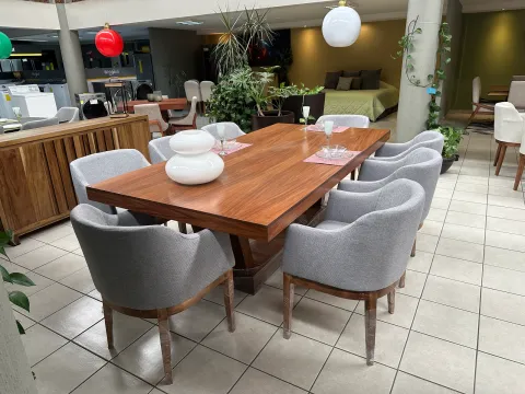 Comedor Minimal Sillas Curva