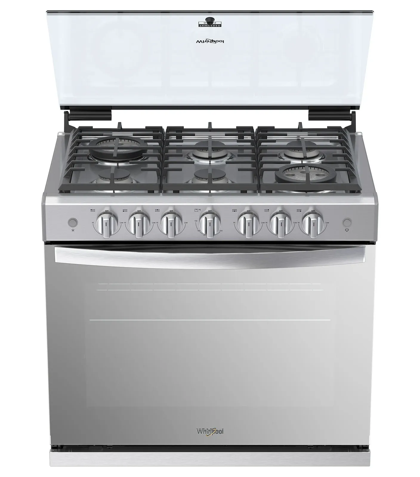 Estufa Whirlpool Empotrable WER5100S — Estufa Whirlpool Empotrable WER5100S