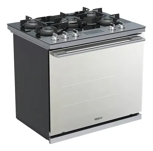Estufa Whirlpool Empotrable WER9100 — Estufa Whirlpool Empotrable WER9100