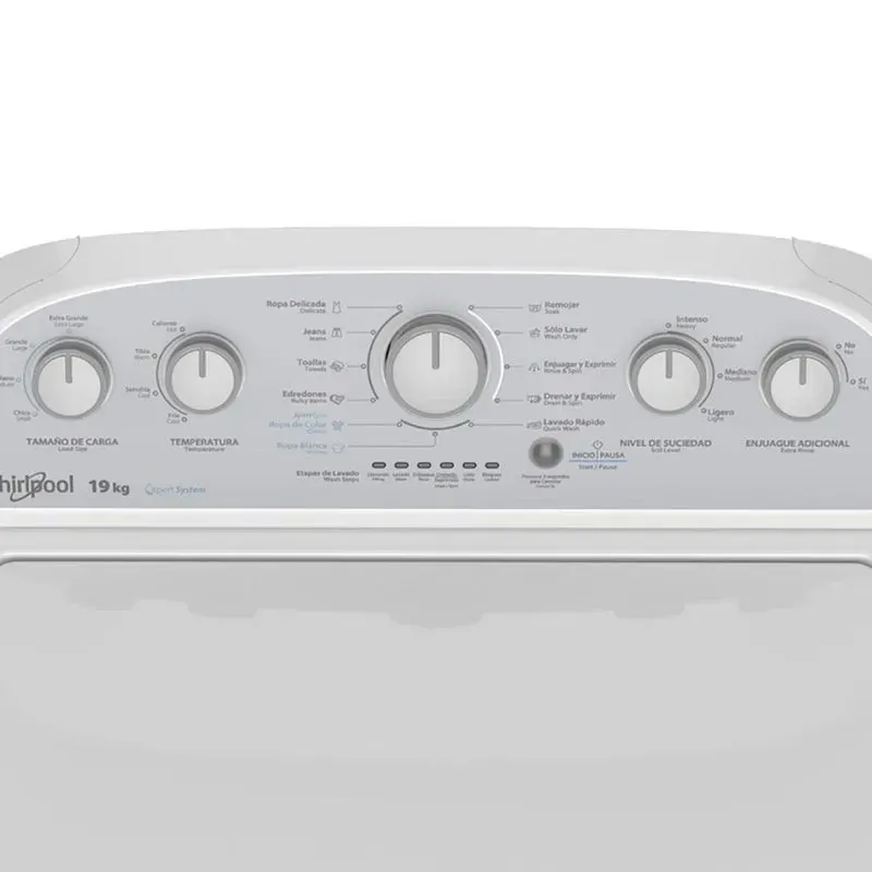 Lavadora Whirlpool 7MWTW1904LM — Lavadora Whirlpool 7MWTW1904LM