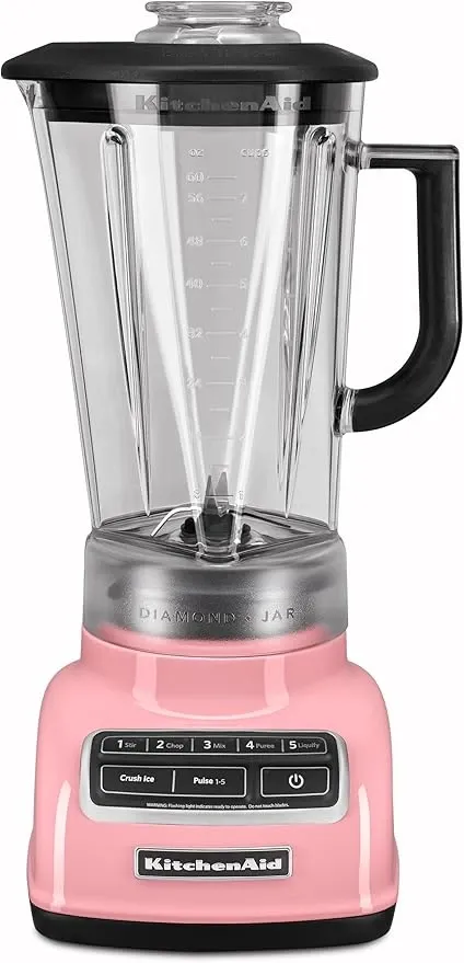 Licuadora Diamond, Pink 0.9HP, 60 Oz, Guava Glaze — Licuadora Diamond, Pink 0.9HP, 60 Oz, Guava Glaze