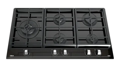 Parrilla Cristal Gas con función ExactFlame en 90 cm de gas butano