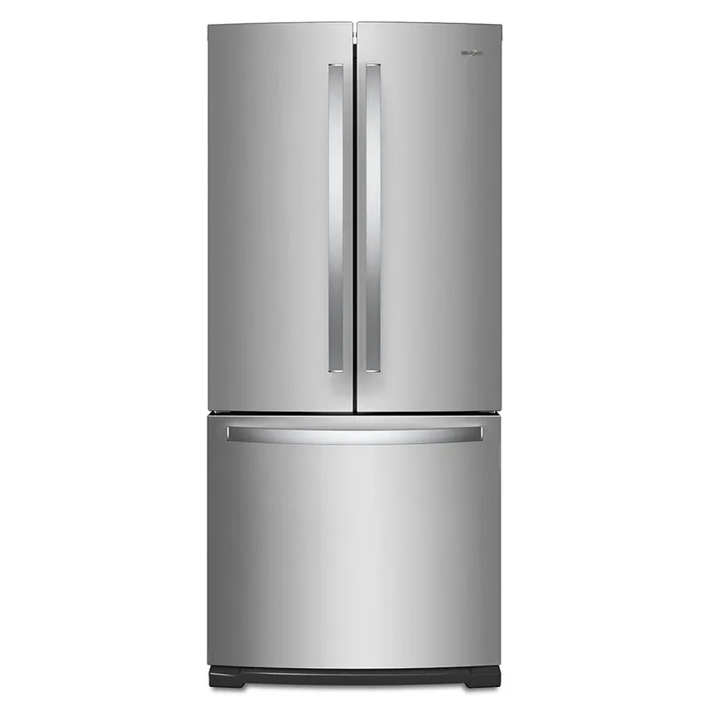 Refrigerador 20 pies cúbicos French Door 3 puertas Gris — Refrigerador 20 pies cúbicos French Door 3 puertas Gris