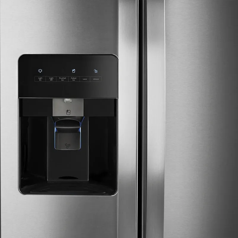 Refrigerador 25 pies cúbicos Xpert Energy Saver 2 puertas Gris con dispensador de agua — Refrigerador 25 pies cúbicos Xpert Energy Saver 2 puertas Gris con dispensador de agua
