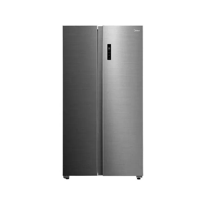 Refrigerador Automático Side By Side Inverter Quattro Bru Steel 20 Pies Cúbicos — Refrigerador Automático Side By Side Inverter Quattro Bru Steel 20 Pies Cúbicos