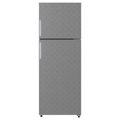 Refrigerador con decorado 13 pies cúbicos Top Mount 2 puertas Gris